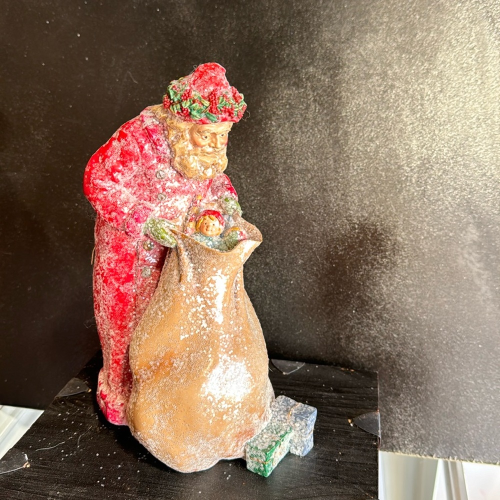 Hallmark Santa Claus statue